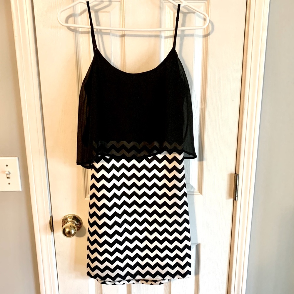 Cantata Open Back Pencil Skirt Mini Dress